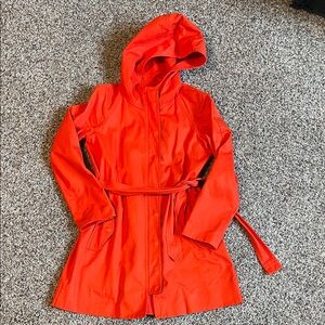 J. Crew Matinee Trench Coat red/orange - size 2